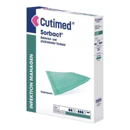 CUTIMED Sorbact absorpční kompresy 7x9 cm, 6 ks