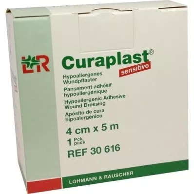 CURAPLAST Obvaz na rány, citlivý, 4 cm x 5 m, 1 ks