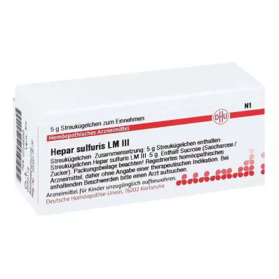 Lm Hepar Sulfuris III globule (5 g) Lm Hepar Sulfuris III globule (5 g)