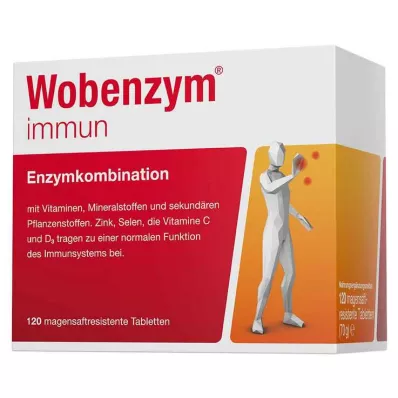 Wobenzym imunitní tablety, 120 ks