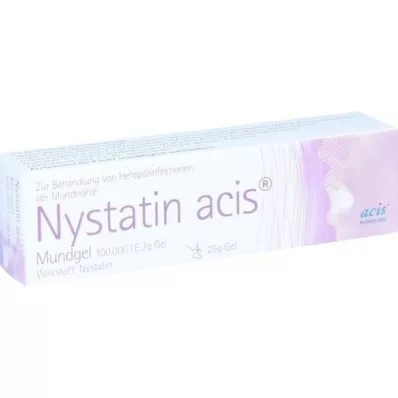 NYSTATIN acis ústní gel, 25 g