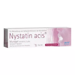 NYSTATIN acis ústní gel, 25 g