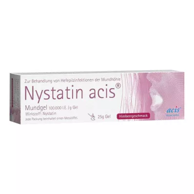 Nystatin acis perorální gel, 25 g