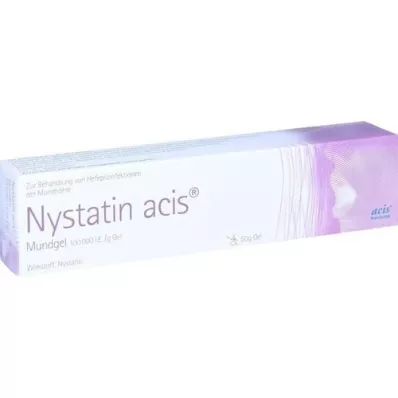 NYSTATIN acis ústní gel, 50 g