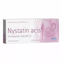NYSTATIN acis potahované tablety, 20 ks