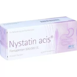 NYSTATIN acis potahované tablety, 50 ks