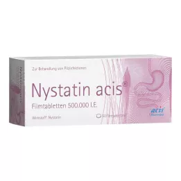 NYSTATIN acis potahované tablety, 50 ks