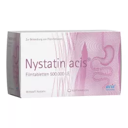 NYSTATIN acis potahované tablety, 100 ks