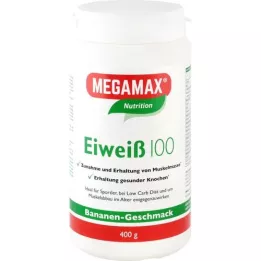 EIWEISS 100 Banánový prášek Megamax, 400 g