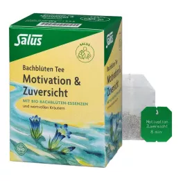 BACHBLÜTEN TEE Motivace &amp; Důvěra Organic Salus, 15 ks