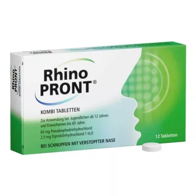 RhinoPRONT® kombinované tablety, 12 ks