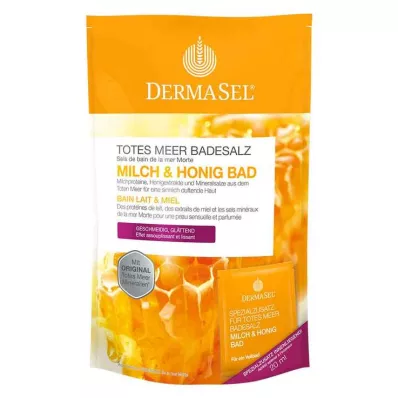 DERMASEL Koupelová sůl+mléko z Mrtvého moře&amp;Honey SPA, 1 p