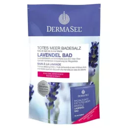 DERMASEL Koupelová sůl z Mrtvého moře+Lavender SPA, 1 p