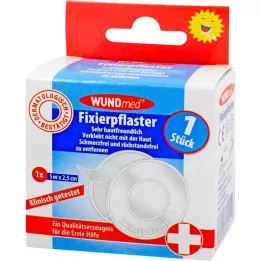 FIXIERPFLASTER 2,5 cmx5 m transparentní, 1 ks