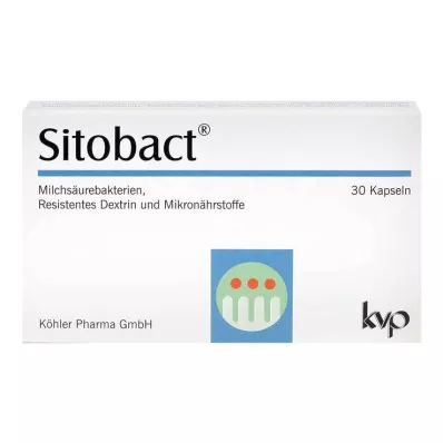 Sitobact kapsle, 30 ks