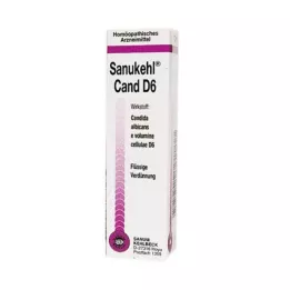 SANUKEHL Cand D 6 kapek, 10 ml