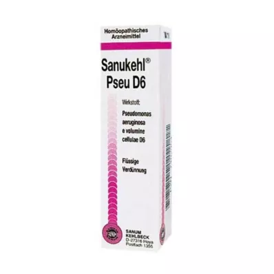 Sanukehl Pseu D 6 kapek, 10 ml