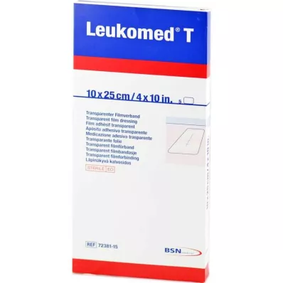 Leukomed T náplasti sterilní 10x25 cm, 5 ks