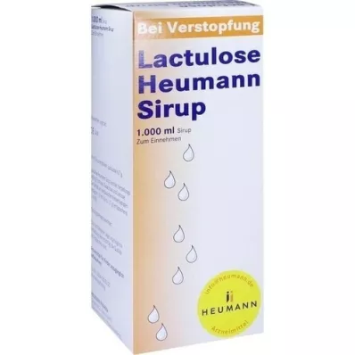 LACTULOSE Heumannův sirup, 1000 ml