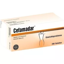 CEFAMADAR Tablety, 200 ks