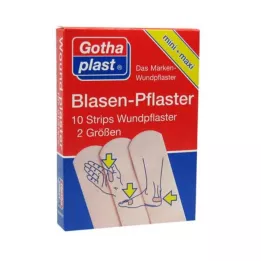 GOTHAPLAST Náplast na kožní puchýře, 10 ks