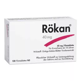 RÖKAN 40 mg potahované tablety, 120 kusů