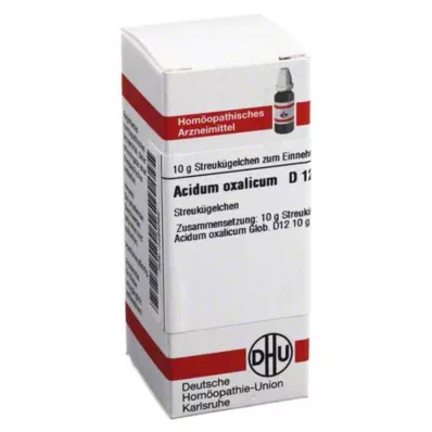 DHU Acidum oxalicum D 12 globulí, 10 g