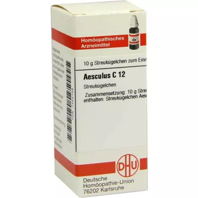 AESCULUS C 12 globulí, 10 g