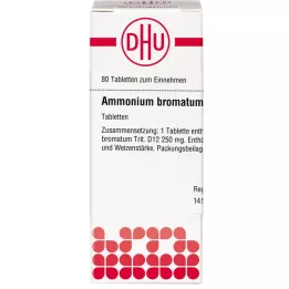 AMMONIUM BROMATUM D 12 tablet, 80 ks