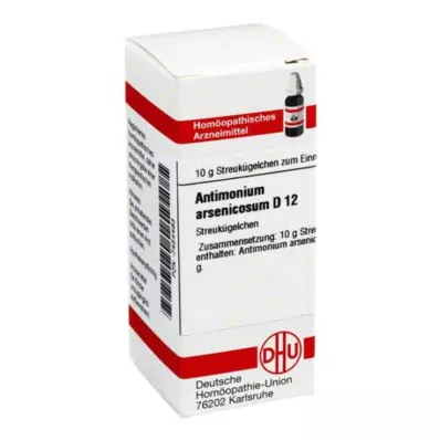 ANTIMONIUM ARSENICOSUM D 12 globulí, 10 g