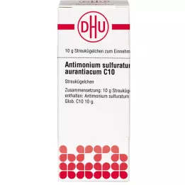 ANTIMONIUM SULFURATUM aurantiacum C 10 globulí, 10 g