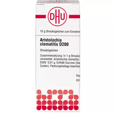 ARISTOLOCHIA CLEMATITIS D 200 globulí, 10 g