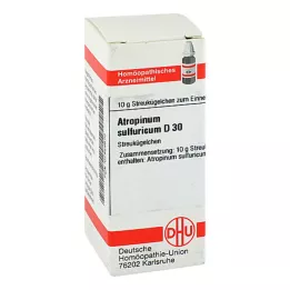 ATROPINUM SULFURICUM D 30 globulí, 10 g