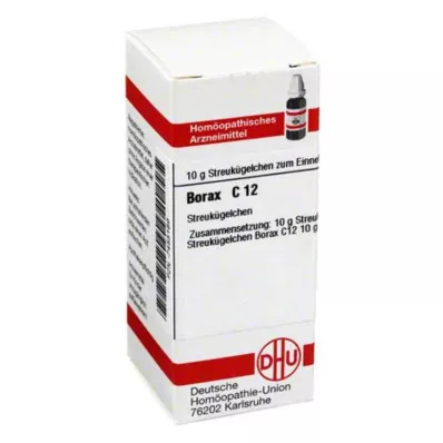 DHU Borax C 12 globule, 10 g