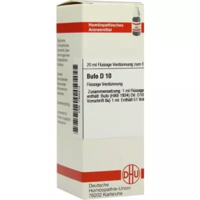 BUFO D 10 Ředění, 20 ml