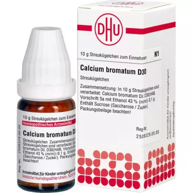 CALCIUM BROMATUM D 30 globulí, 10 g