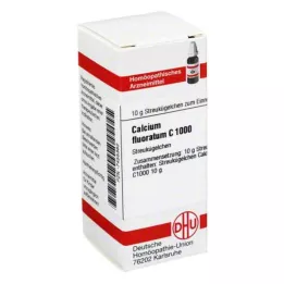 CALCIUM FLUORATUM C 1000 globulí, 10 g