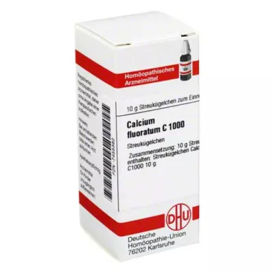 CALCIUM FLUORATUM C 1000 globulí, 10 g