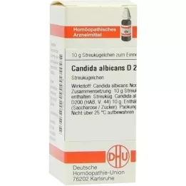 CANDIDA ALBICANS D 200 globulí, 10 g