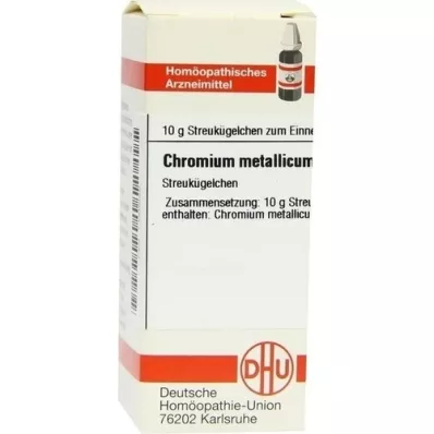 CHROMIUM METALLICUM D 12 globulí, 10 g