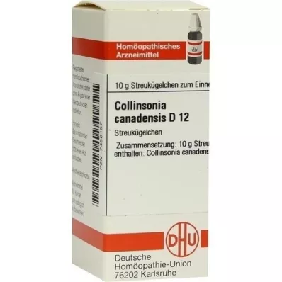 COLLINSONIA CANADENSIS D 12 globulí, 10 g