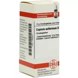 CUPRUM SULFURICUM D 12 globulí, 10 g