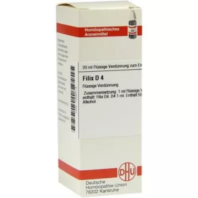 FILIX D 4 ředění, 20 ml