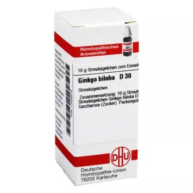 DHU Ginkgo biloba D 30 kuliček, 10 g