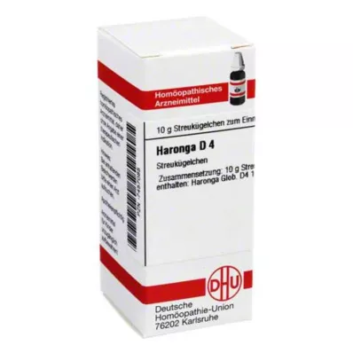 DHU Haronga D 4 globule, 10 g