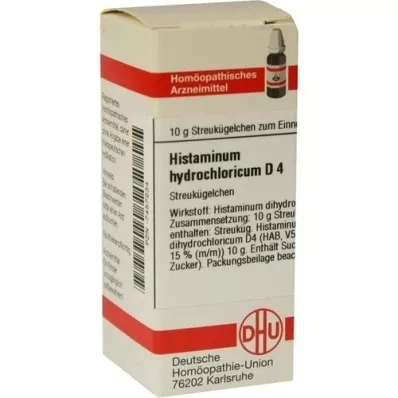 HISTAMINUM hydrochloricum D 4 globule, 10 g