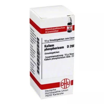 KALIUM PHOSPHORICUM D 200 globulí, 10 g