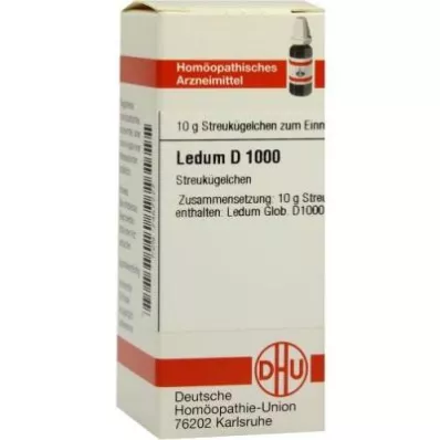 LEDUM D 1000 globulí, 10 g
