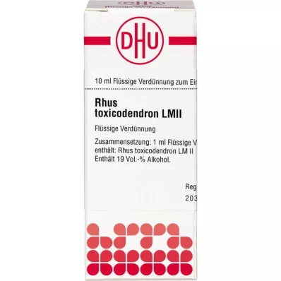 RHUS TOXICODENDRON LM II Ředění, 10 ml