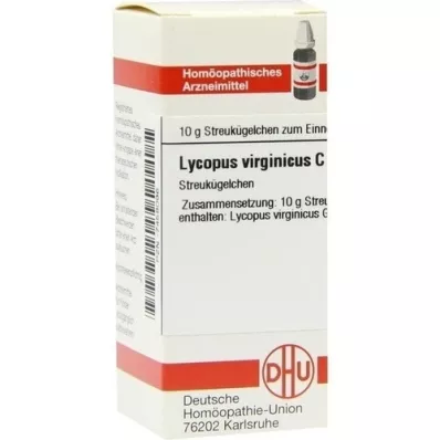 LYCOPUS VIRGINICUS C 30 globulí, 10 g